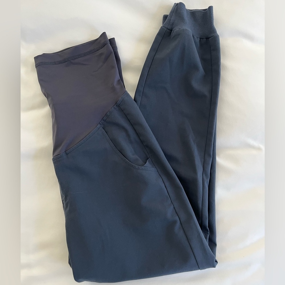 Women’s figs Zamora jogger maternity scrub pants gray XS petite